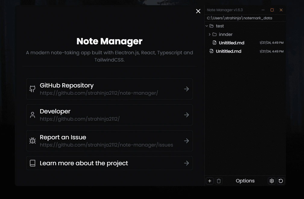 notemanager